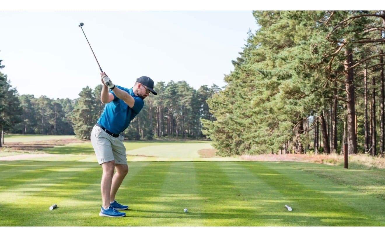 Annual golf classic event on a pristine course